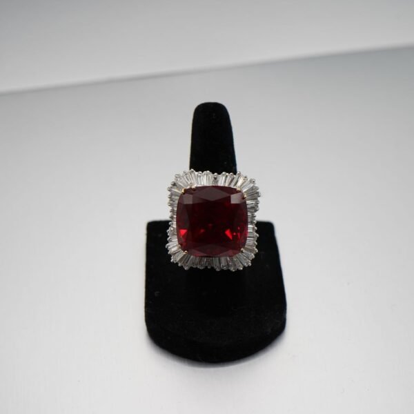 Elysian Ruby Diamond Ring - Image 2