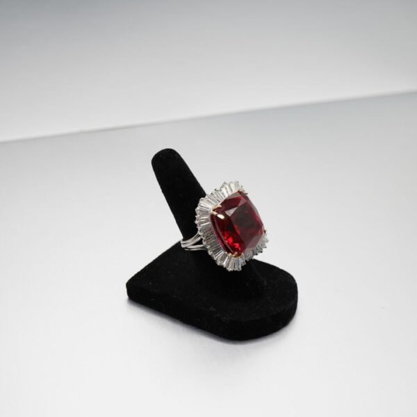 Elysian Ruby Diamond Ring - Image 3