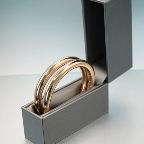 Rosé Fusion Gold Cuff Bracelet - Image 2