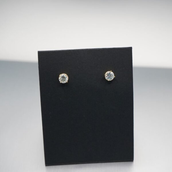 Solitaire Radiance Diamond Studs