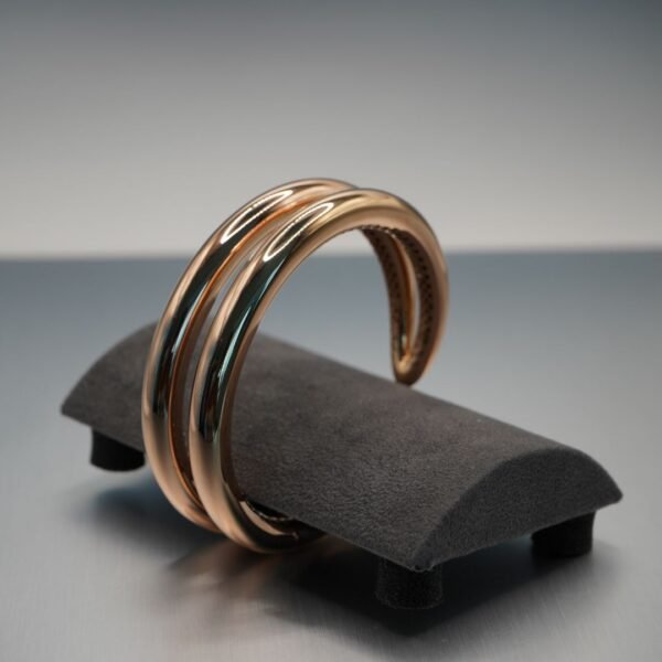 Rosé Fusion Gold Cuff Bracelet